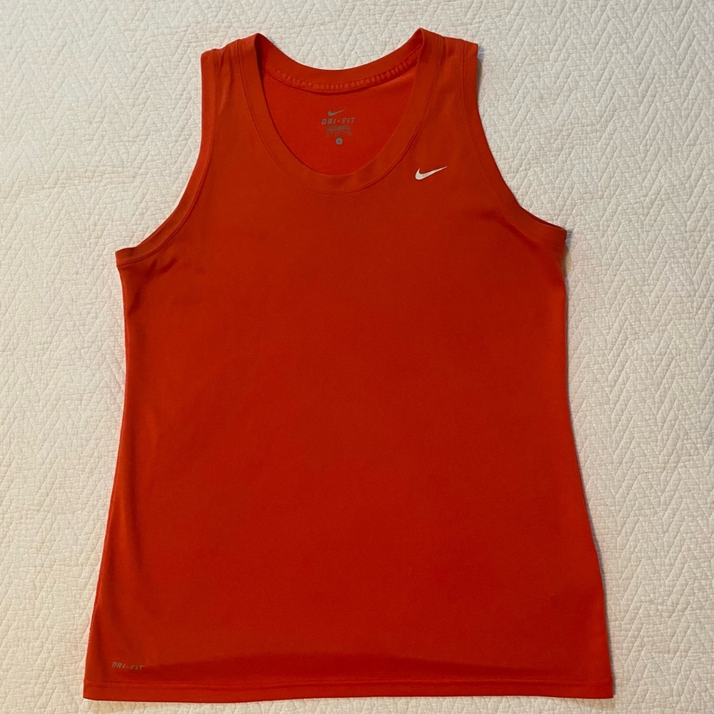 Nike Orange Dri-Fit Tank